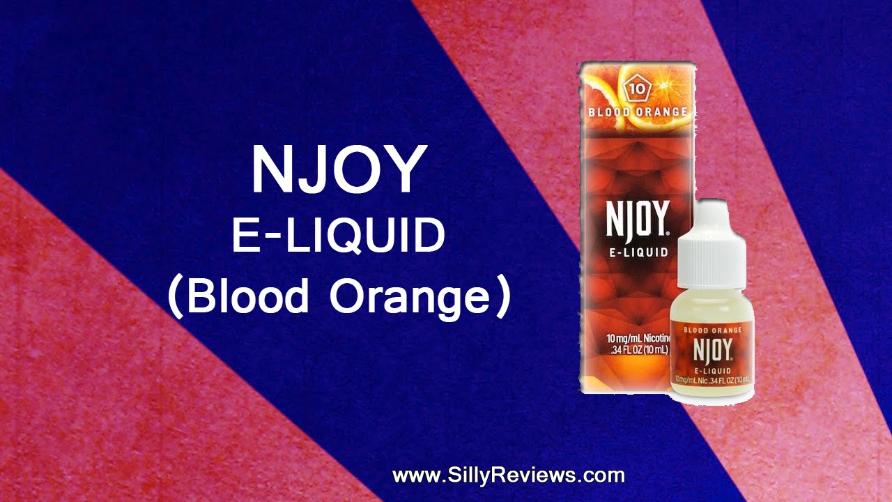 nJoy eLiquid Review Blood Orange