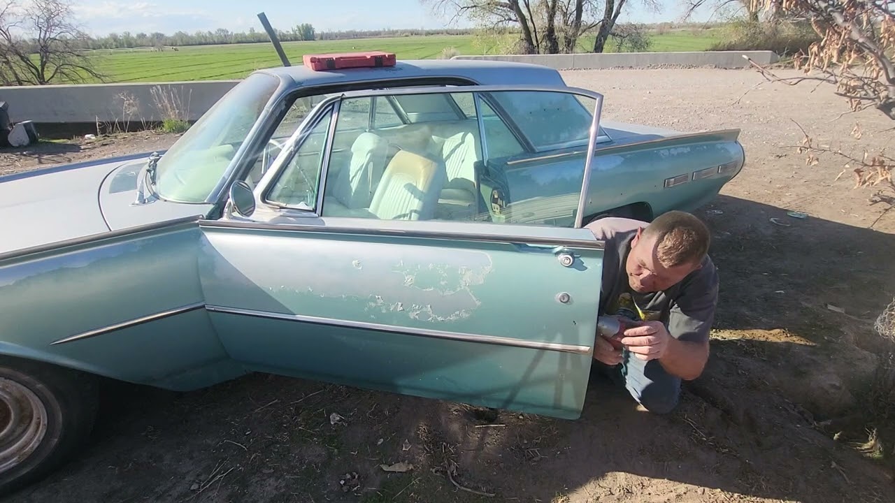 How to replace Door button on 1962 Ford Thunderbird!