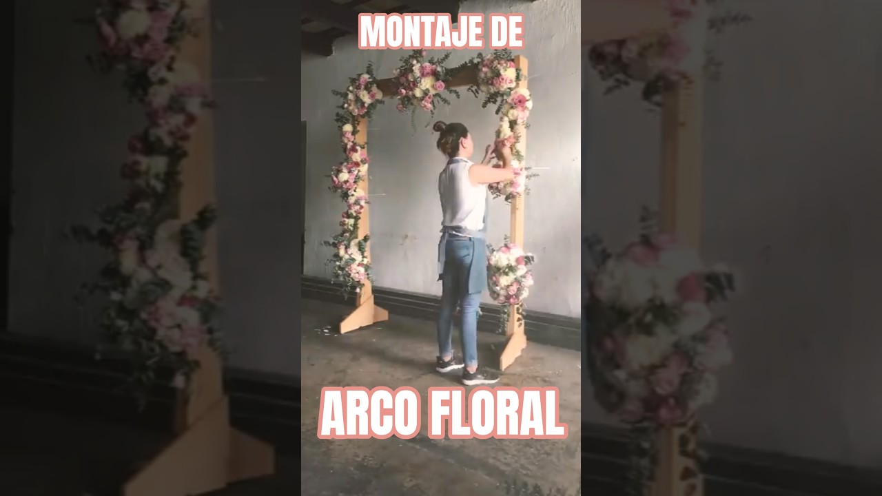 Montaje  de Arco Floral