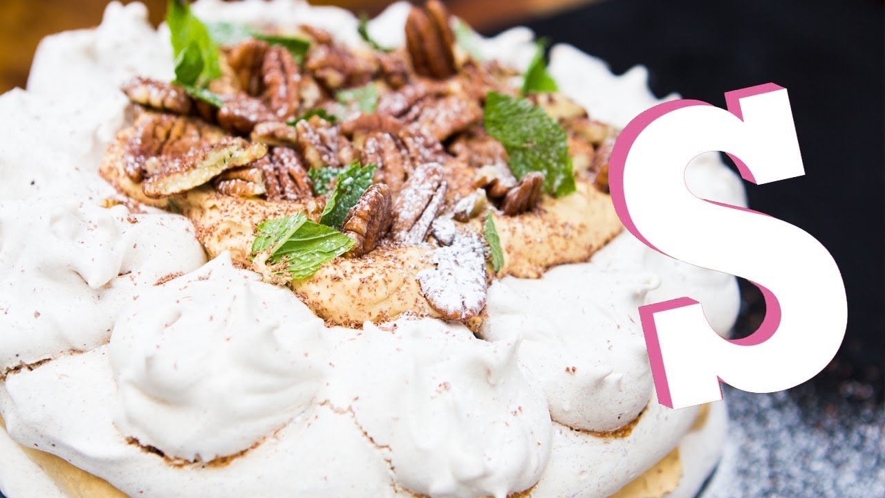 Cappuccino Pavlova Recipe - SORTED