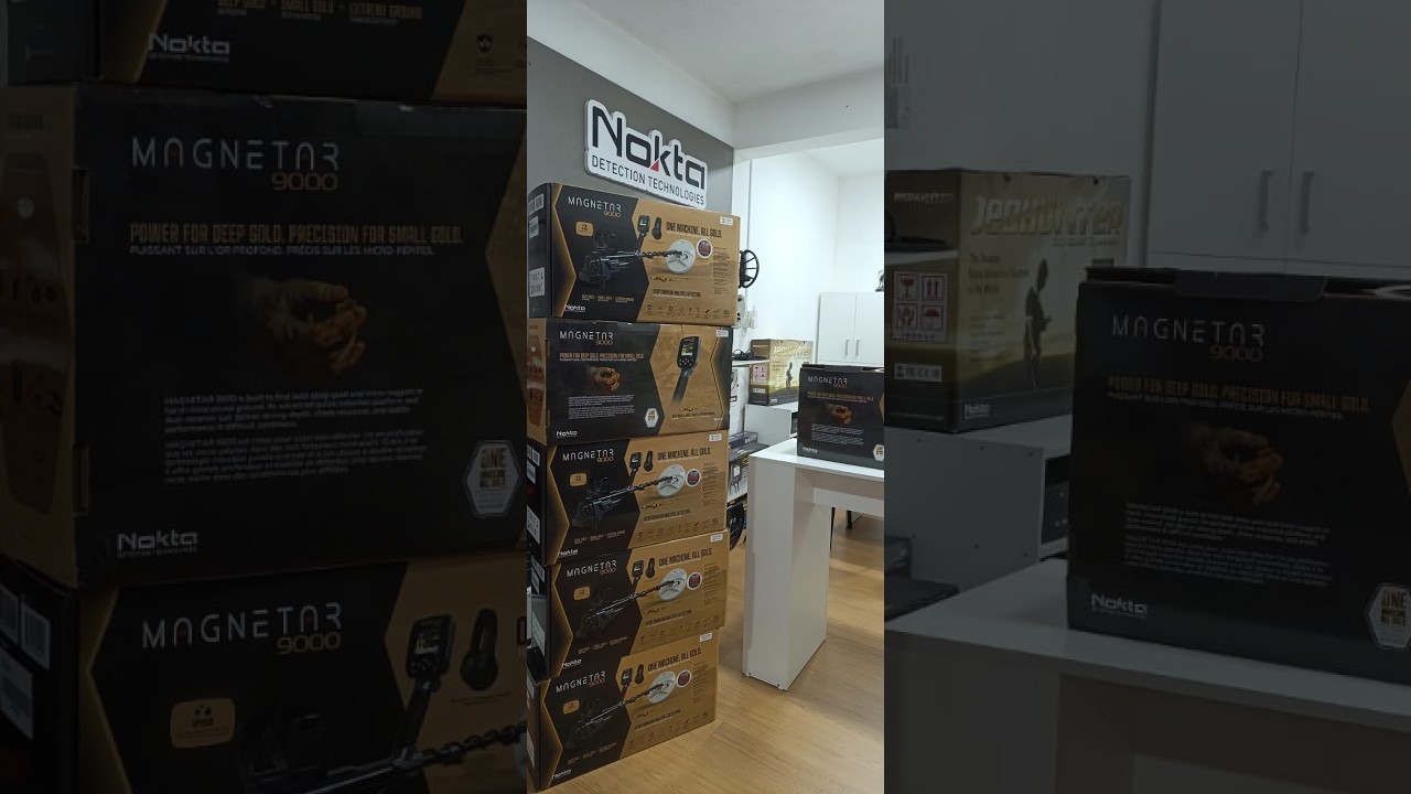 Nokta Magnetar 9000 ya disponibles en Argentina Detectores