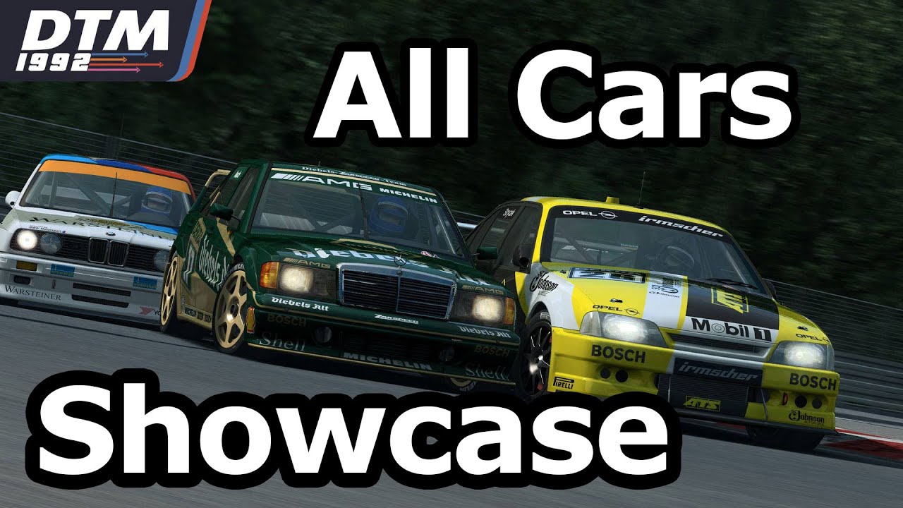 Raceroom Racing Experience | DTM 1992 All cars Showcase
