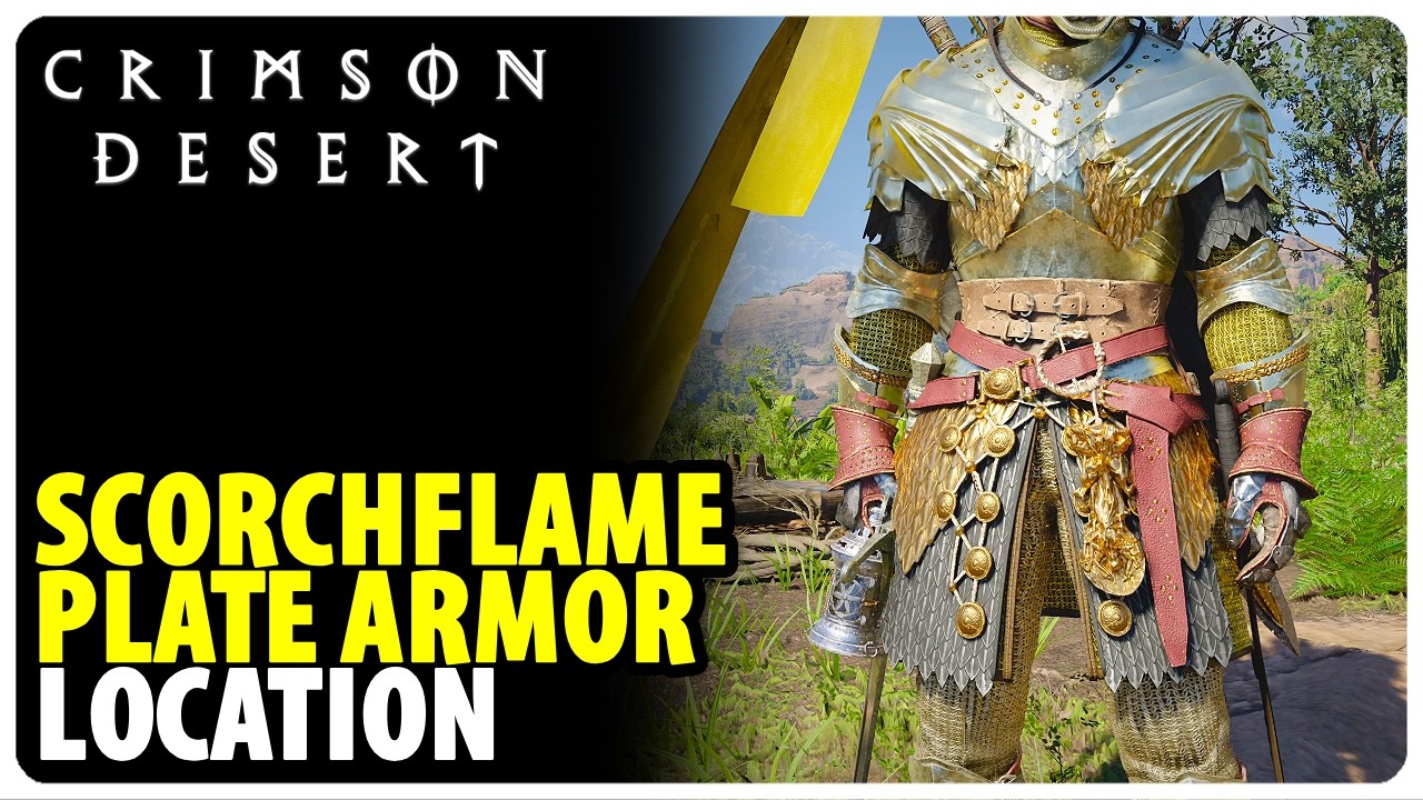 Scorchflame Plate Armor Location | Crimson Desert