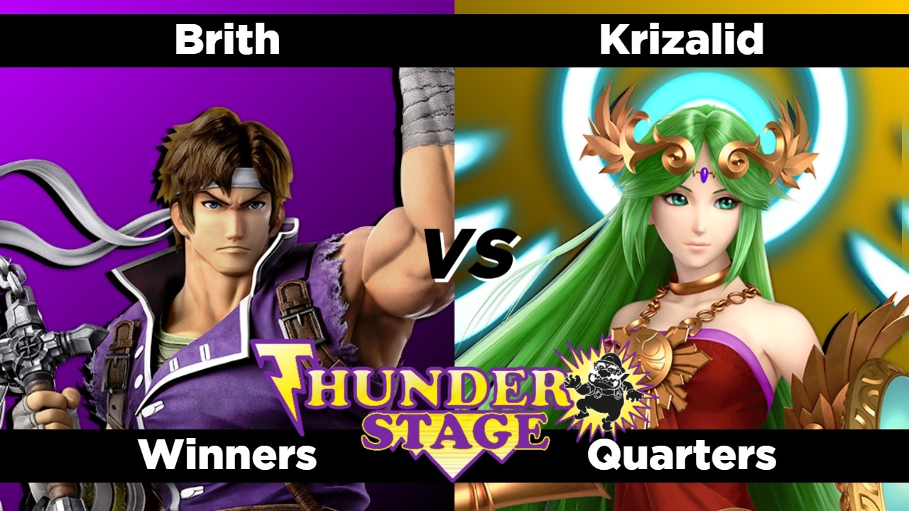 TS 90 - Brith (Robin, Richter) Vs. Krizalid (Palutena) Smash Ultimate - SSBU