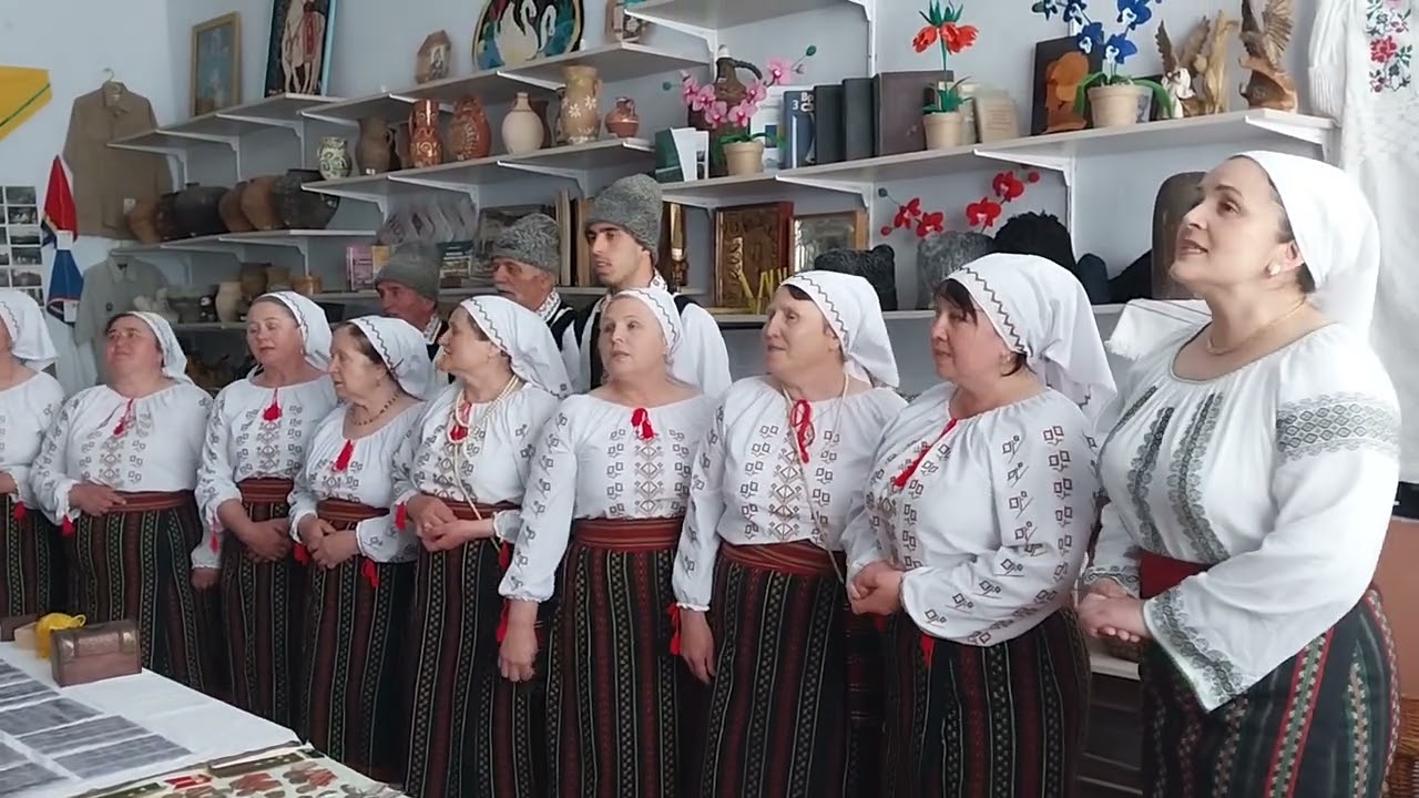 Imnul satului Cociulia, interpretat în Muzeul IP Gimnaziul ,,V. Hanganu