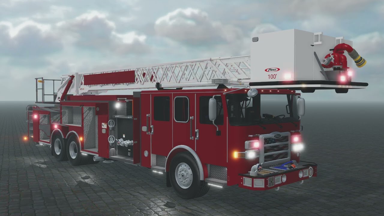 2023 Pierce Enforcer Flat Roof 100FT Platform