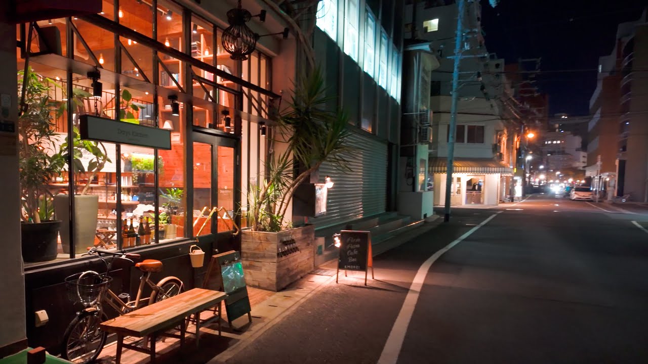 Evening Walk through Sannomiya, Nankinmachi, and Harborland in Kobe, Japan [4K]