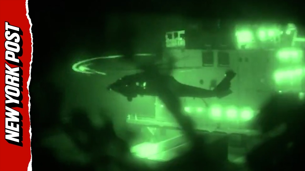 US Forces Seize Iranian-Flagged Ship After 6-Hour Standoff in Arabian Sea