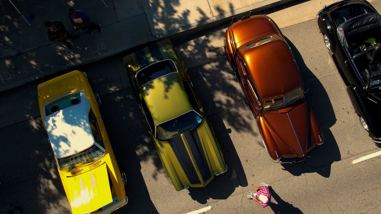 Drone Footage of the Iconic Route 66 Show in San Bernardino