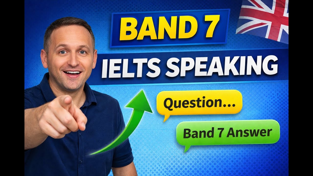 How to get a SPEAKING BAND 7 #ieltseducation25