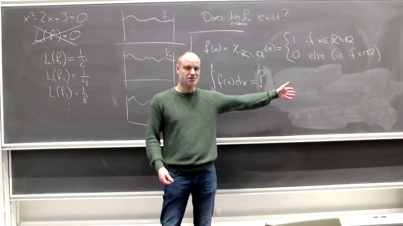 Lecture 0; Introduction. This lecture series follows Measure Theory by Donald Cohn.