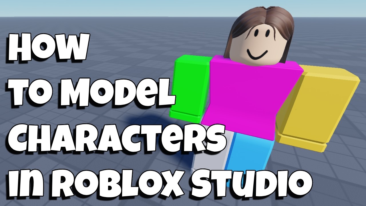 Как создавать модели персонажей в Roblox Studio