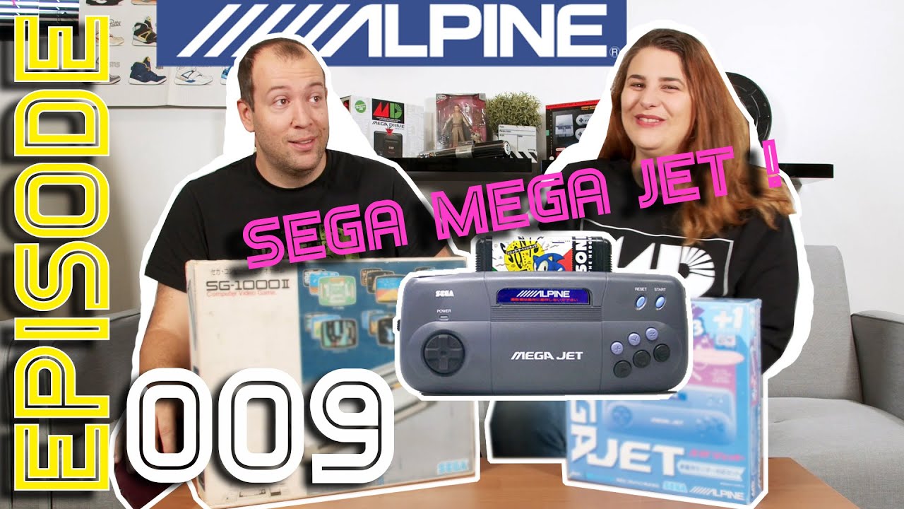 SEGA SG 1000 II '84 x SEGA MEGA JET '94 ALPINE SONIC 3 PACK : Nanou déballe tout E09 !