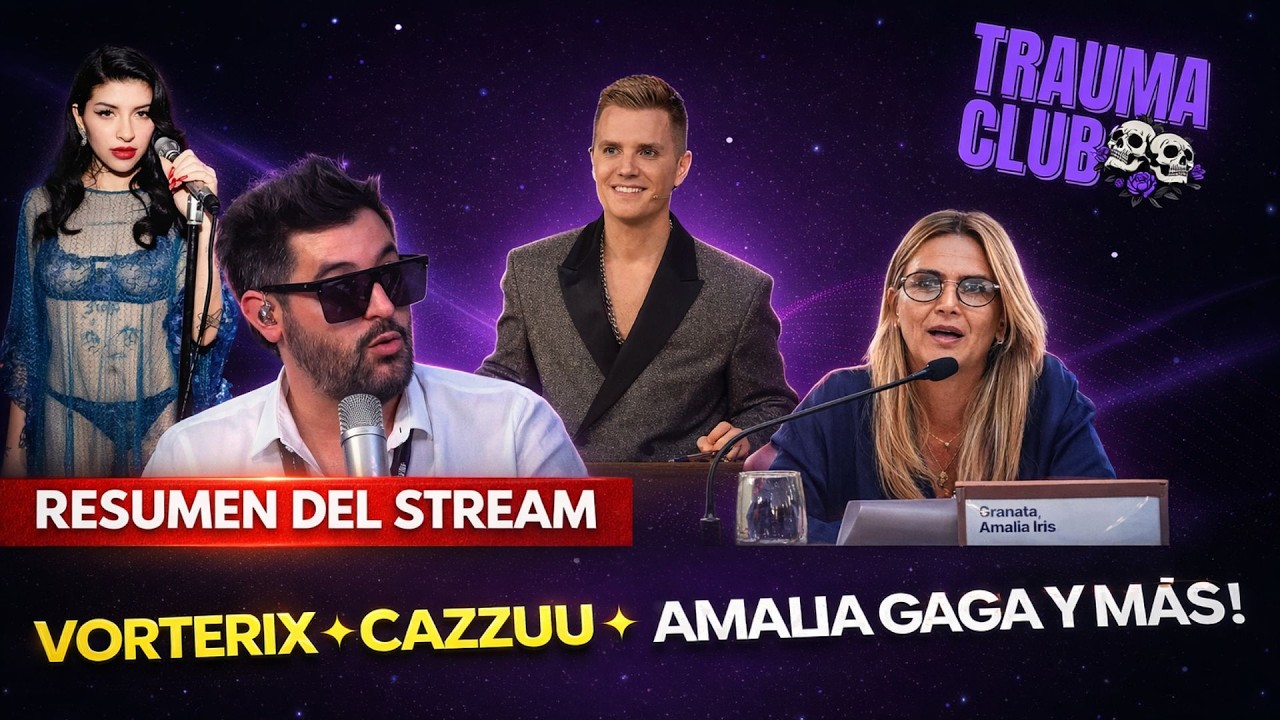 AMALIA GRANATA GAGA - ¿Estuvimos en BLENDER? - CAZZU responde - Gimnasio de GH (Resumen del stream)