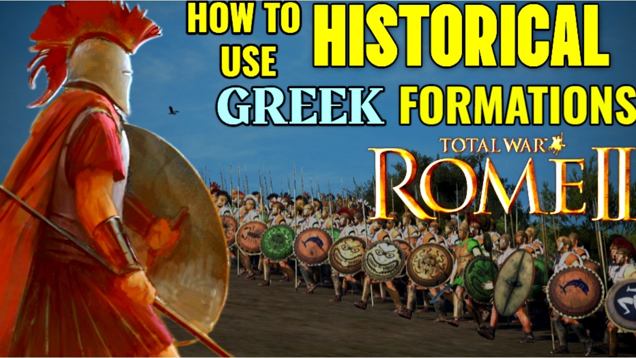 Tutorial | How to Use Historical Greek Formations | Rome 2 Total War | PART 2