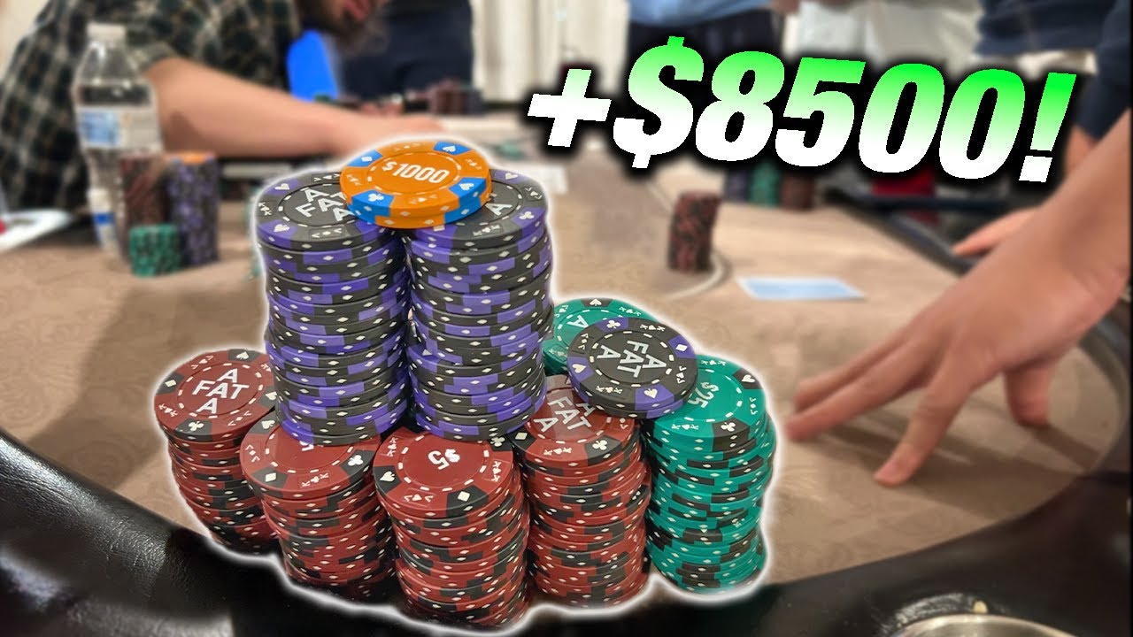 NEW BIGGEST WIN OF MY LIFE! CRUSHING High Stakes Poker ALL NIGHT! / Ace Poker Vlog 63