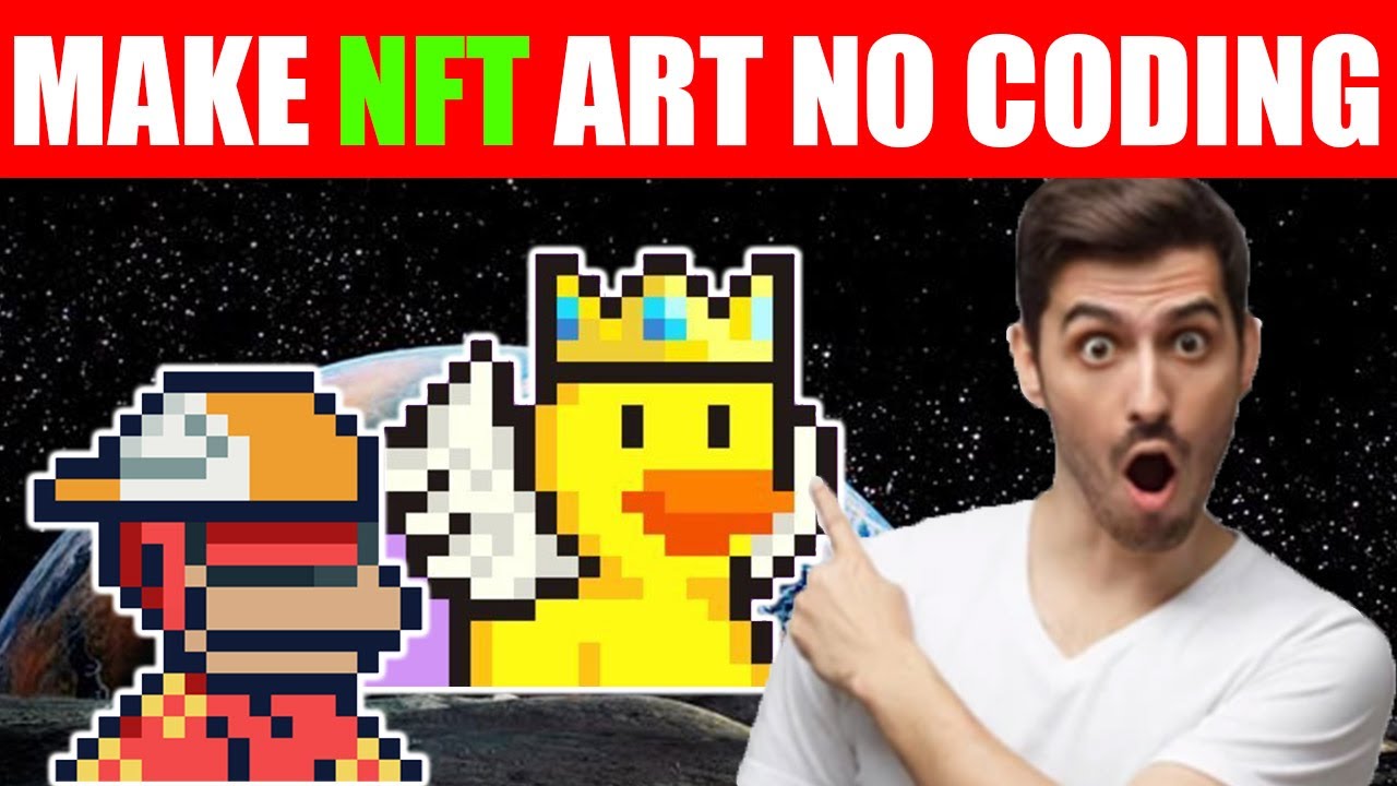 How to make NFT Digital Art with No Coding