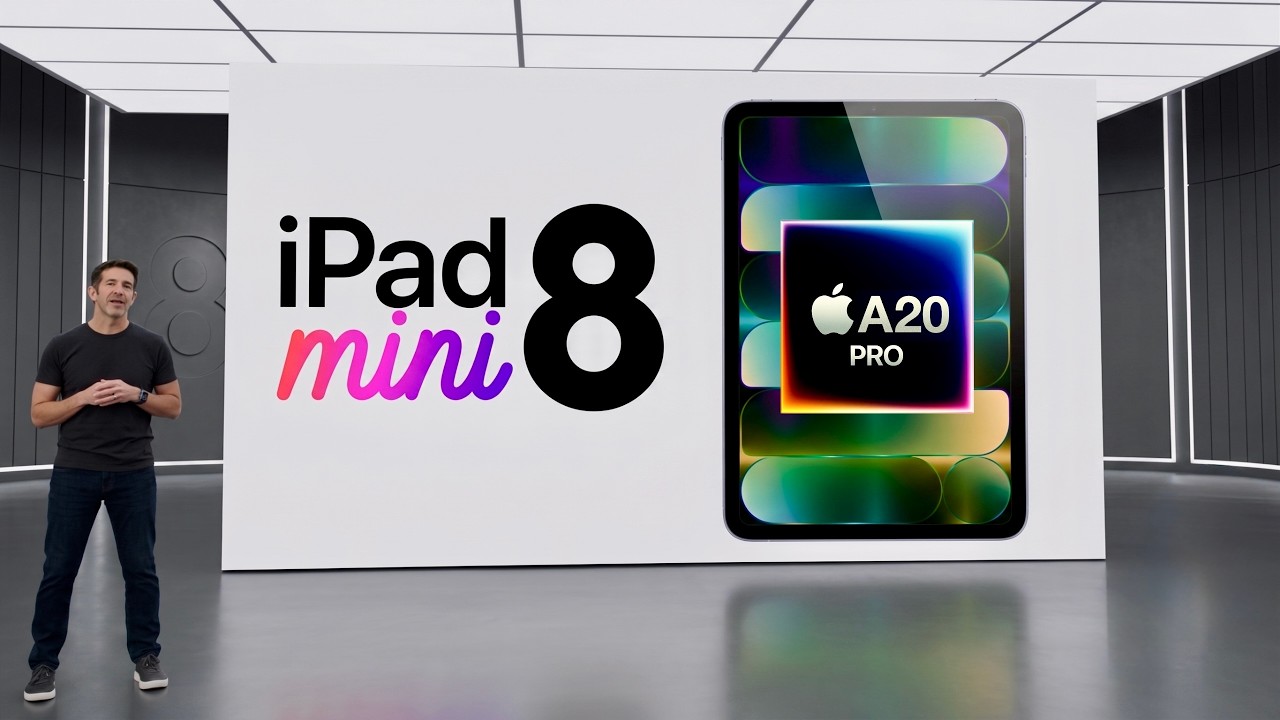Утечка об iPad mini 8 подтвердила КРУПНОЕ обновление