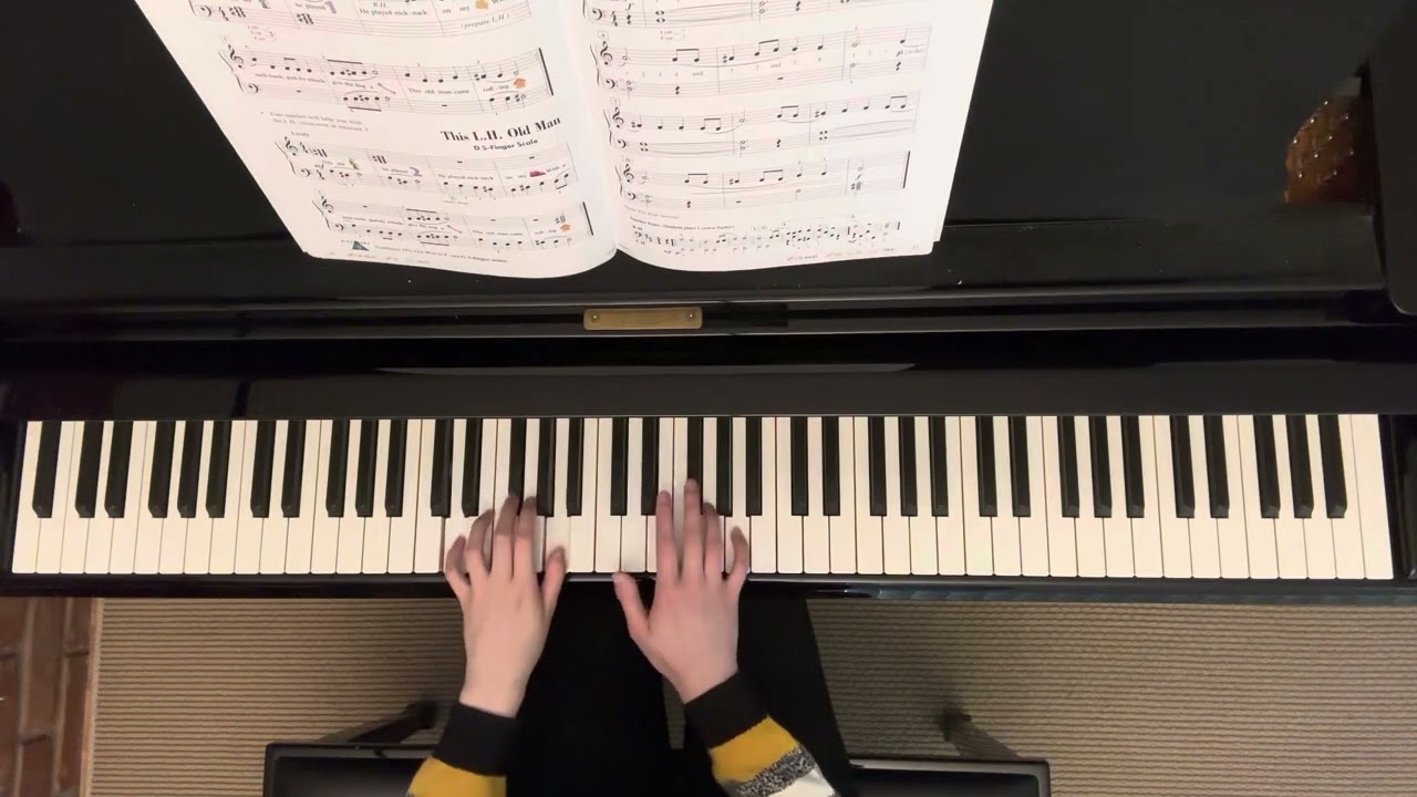 This R.H. Old Man 👴🏻👍🐶🦴🏠 | Piano Adventures Lesson Book Level 2A
