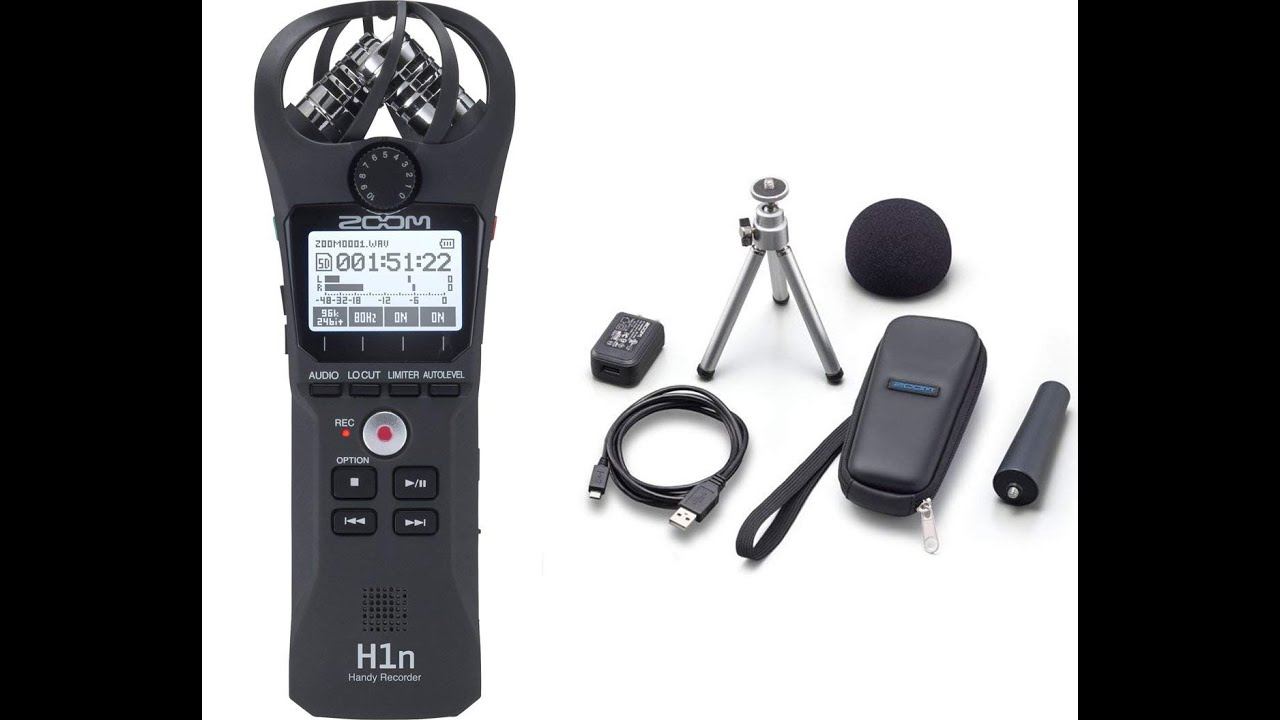 Zoom H1N Sound Recorder and Accessory Pack Quick Unboxing