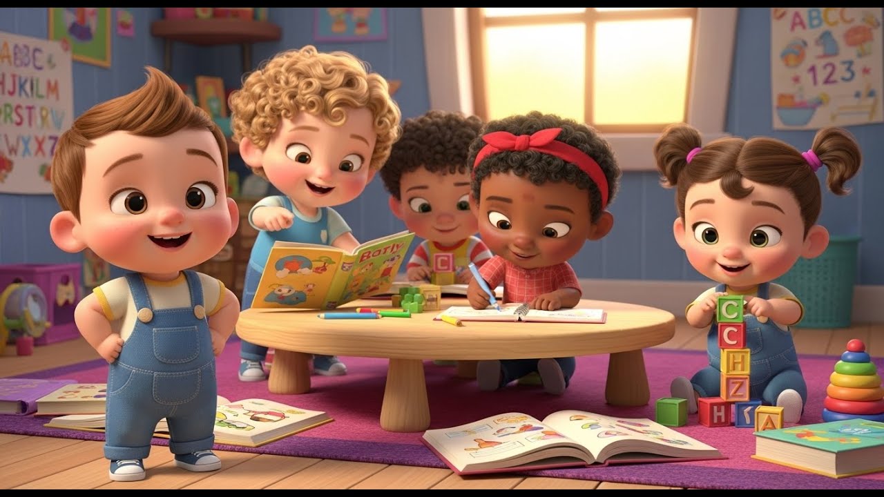 Study Time Star Room 🌟📚 | Fun Learning for Kids