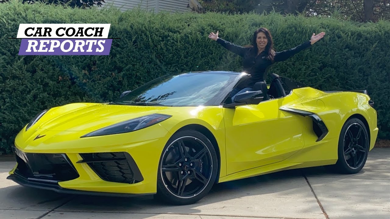 2020 Chevrolet Corvette C8 CONVERTIBLE Has a Hard Top - Does it Compare to a Ford GT?