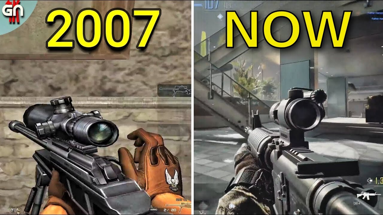 CrossFire game Evolution [2007-2024]
