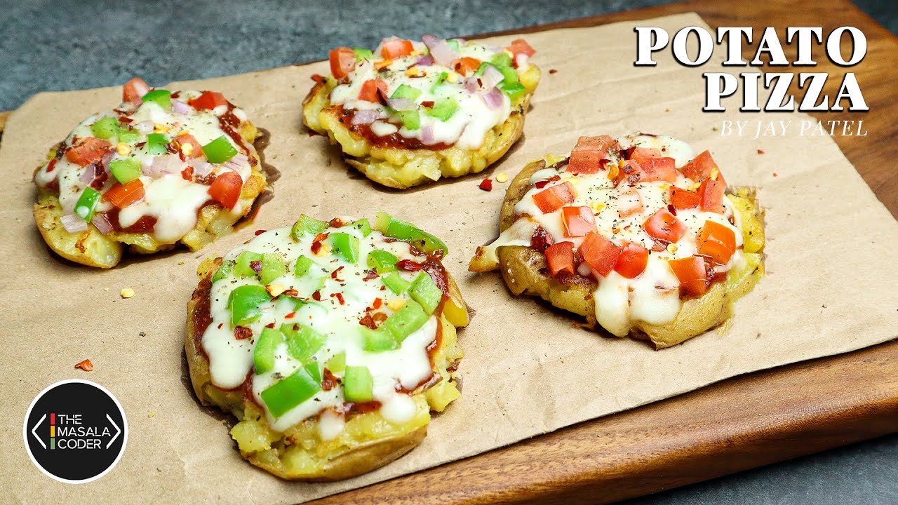 Potato Pizza Recipe Video | No Flour No Oven Pizza Recipe | Instant Pizza Recipe | Jay Patel