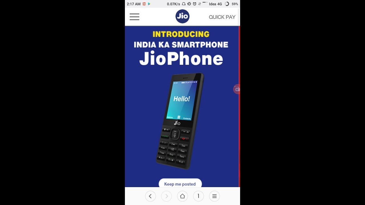 How to book jio phone/and home delivery