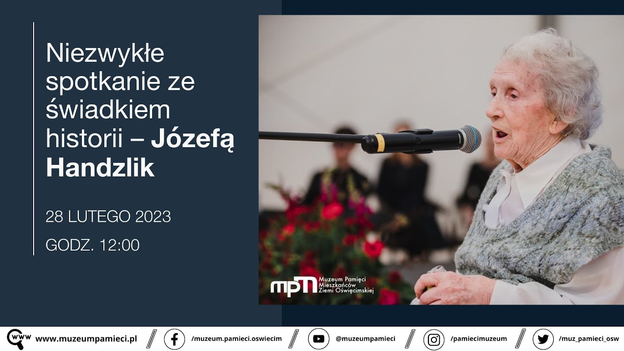 Niezwykłe spotkanie ze świadkiem historii - JÓZEFA HANDZLIK (napisy)