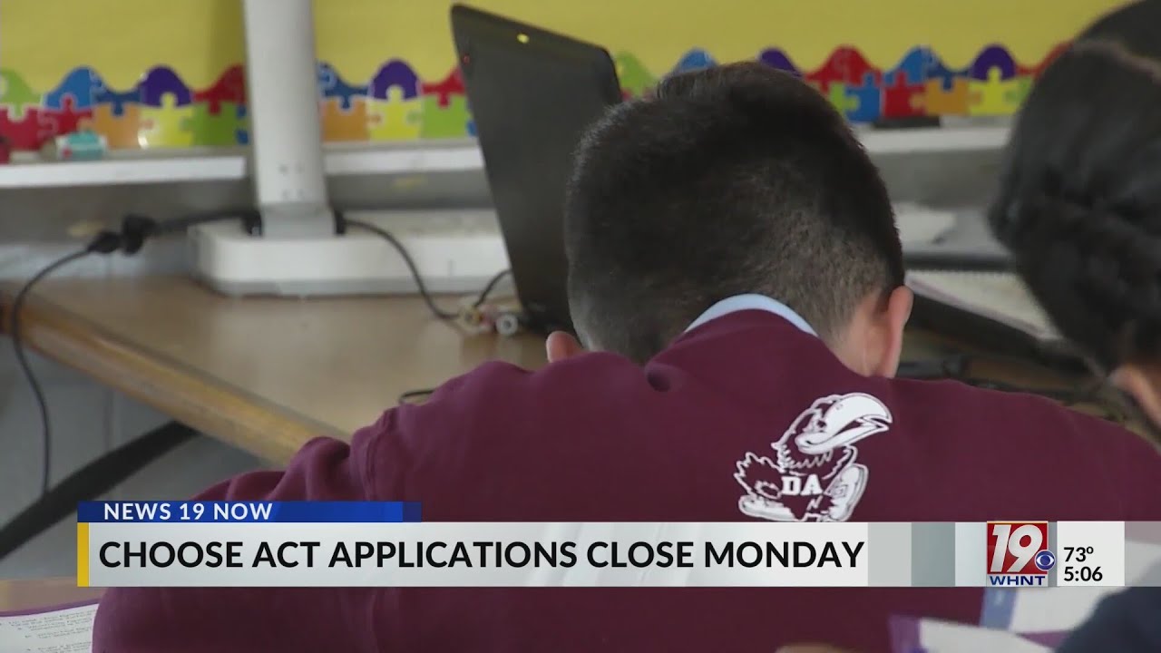 CHOOSE Act Applications Close Monday | April 1, 2025 | News 19 at 5 p.m.