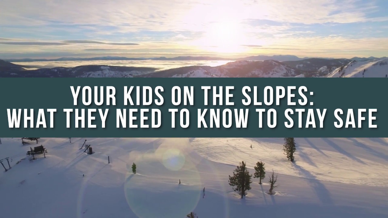 Mountain Safety Guide Video Series 1: Safety for Skiing and Snowboarding Kids | From Ski California