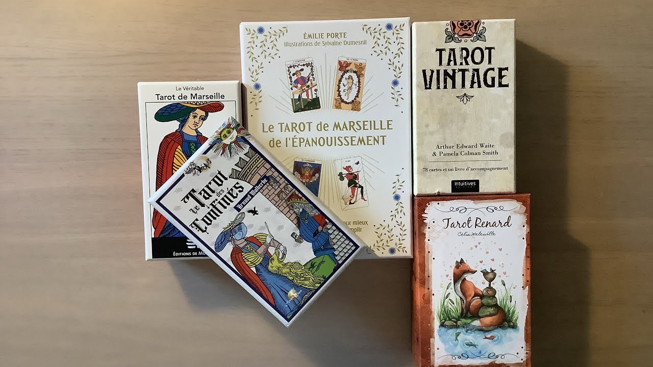 Quel est le MEILLEUR tarot 🥇🏆🎖️???   Marseille, Waite, 22 ou 78 arcanes , autres ?