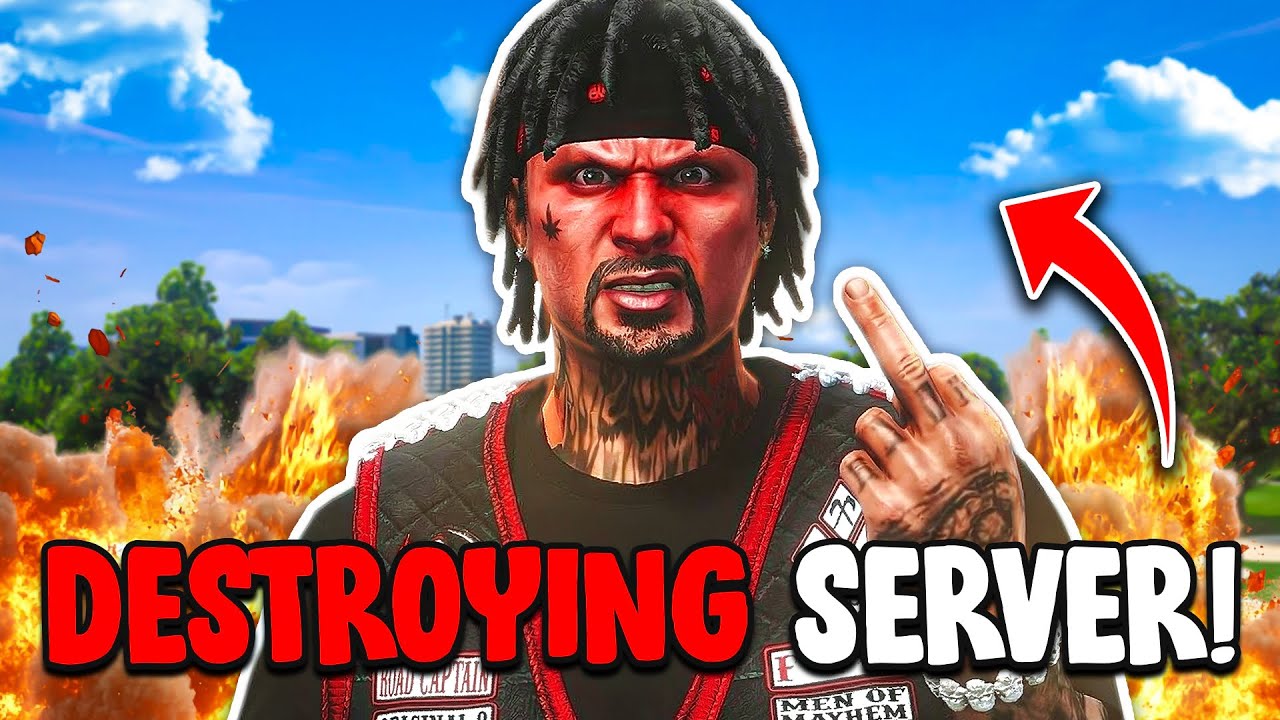 BANNED For Trolling Salty Bikers on GTA RP