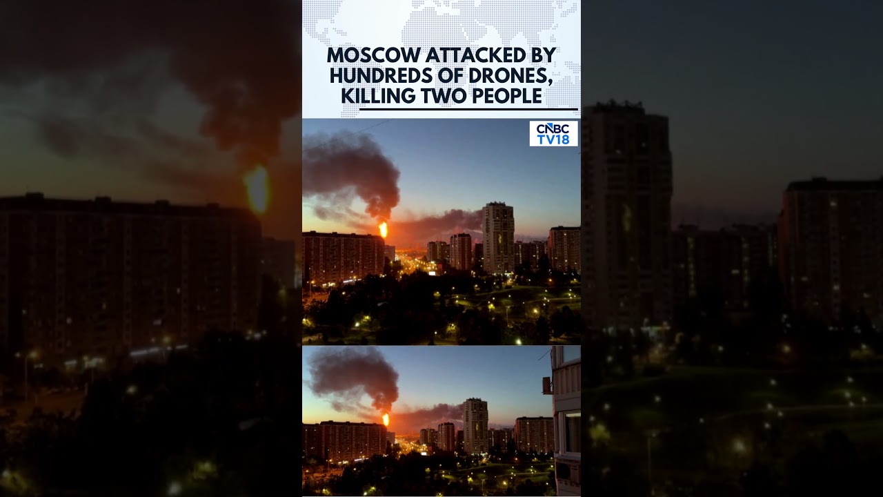BIGGEST DRONE ATTACK ON MOSCOW: Russia Hit By Hundreds Of Drones | Zelenskyy | Putin | N18G