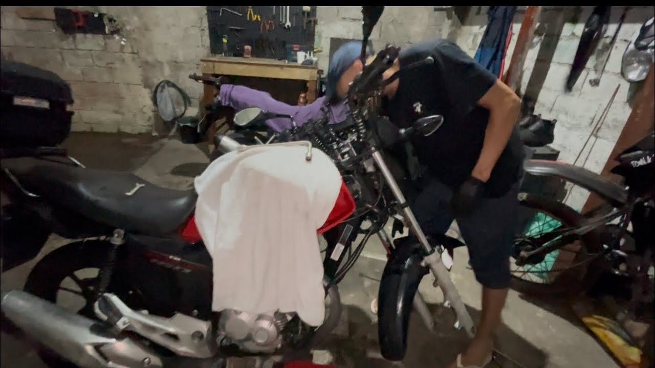 Como trocar caixa de direção cg 160 (montagem e desmontagem )