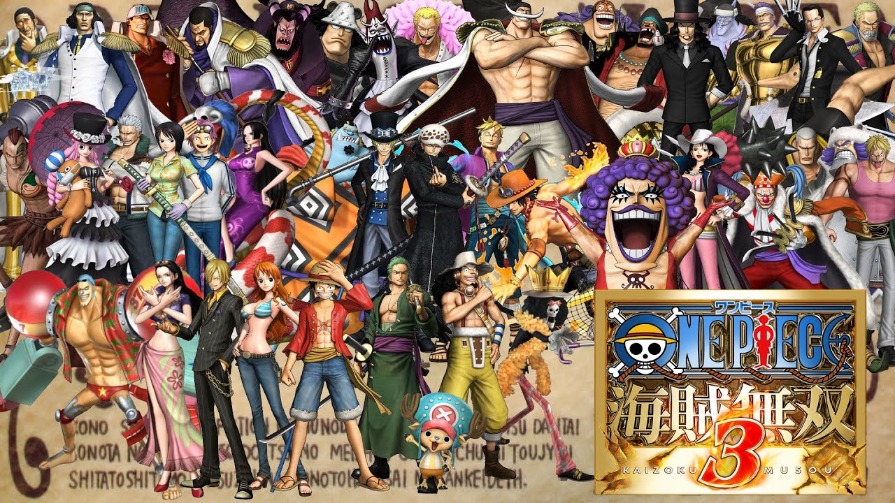 ワンピース 海賊無双3 全37キャラ必殺技集