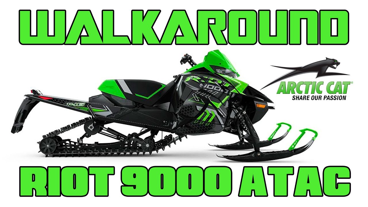 2024 Arctic Cat Riot 9000 ATAC. Walkaround