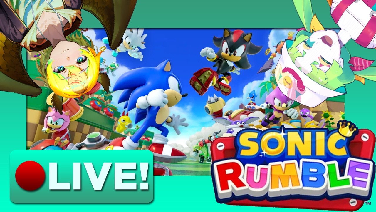 🔴LIVE: This Game Might Kill My Computer Streaming It... Oh Well!! - Sonic Rumble!! - [EN VTuber]