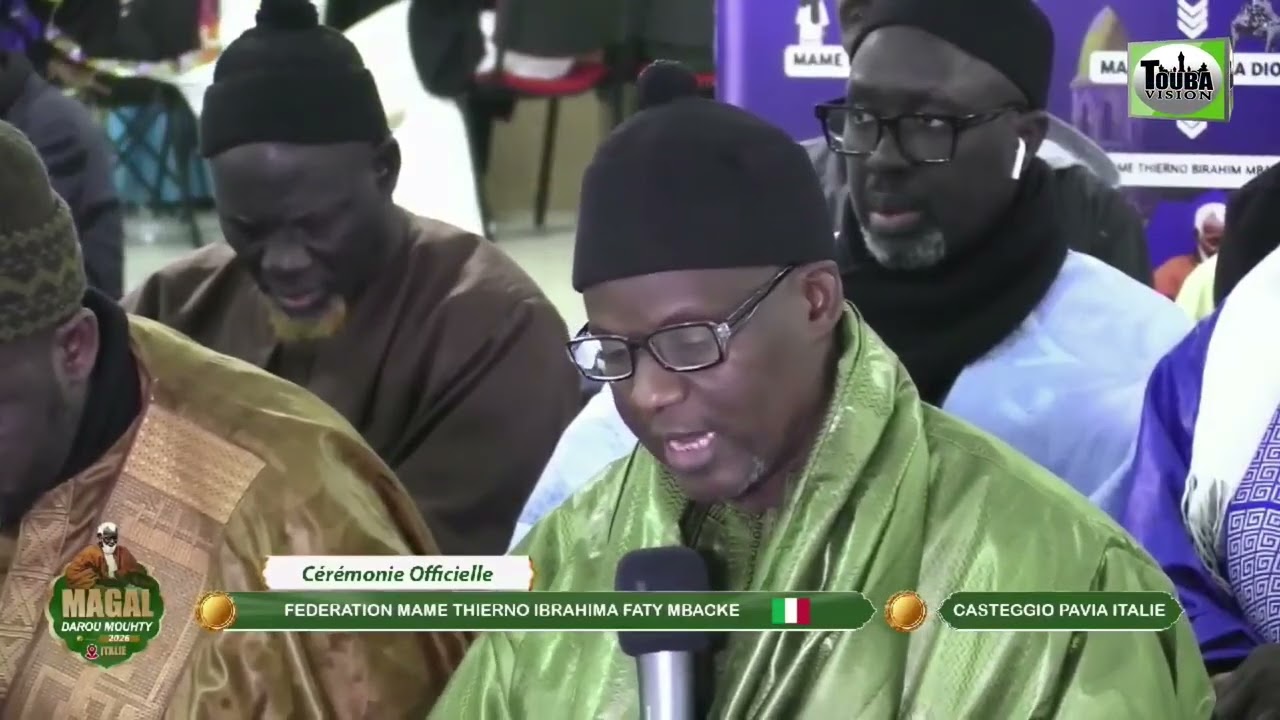 Waktane S. Mouhamadane italie Magal Darou Moukhty 2026 Fédération Mame Thierno Ibrahima Faty