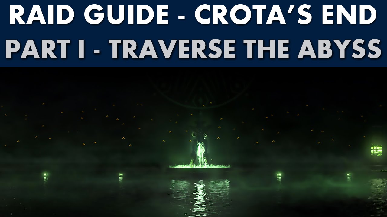 Destiny Raid Guide - Crota's End - Traverse the Abyss (The Dark Below)