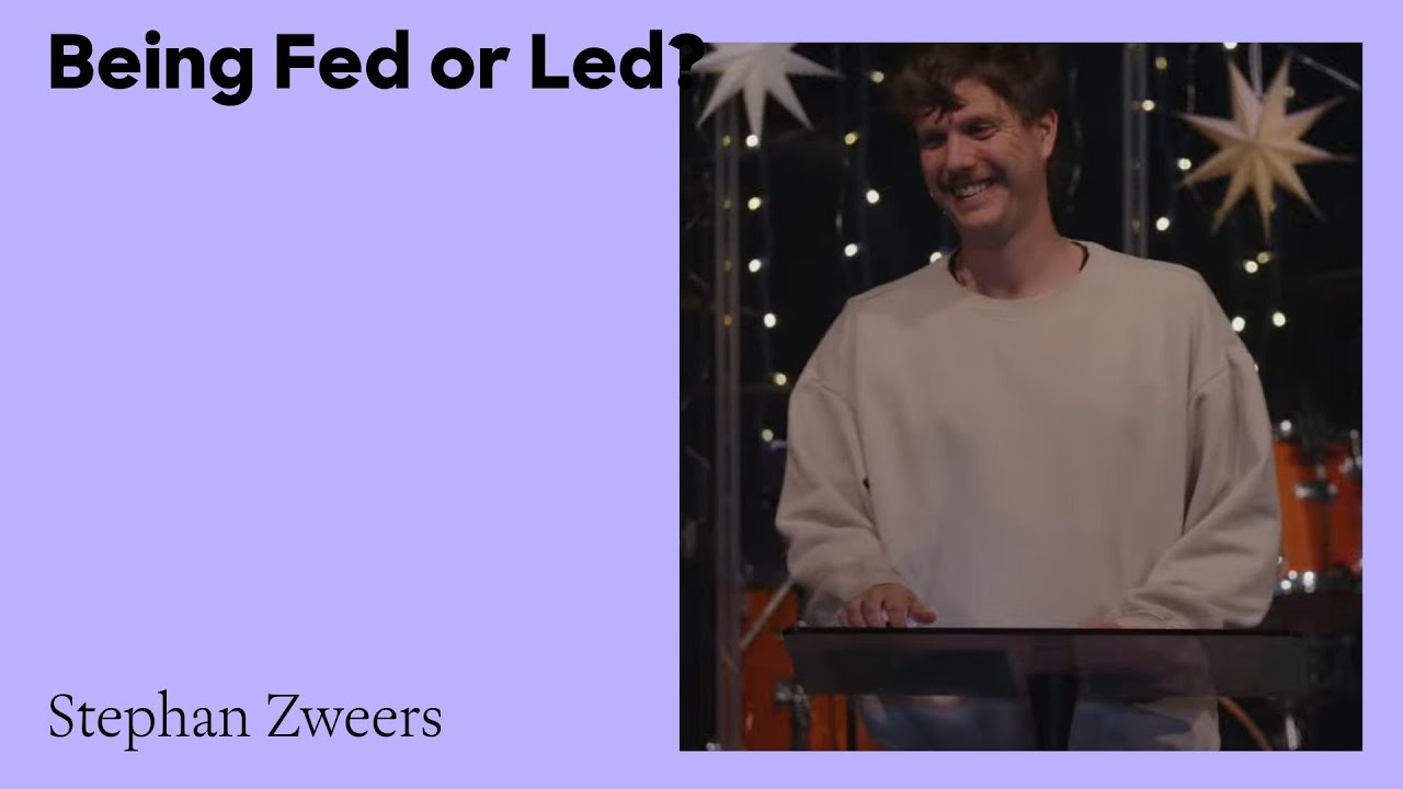 Being Fed or Led? | Stephan Zweers | 04 Januari 2026