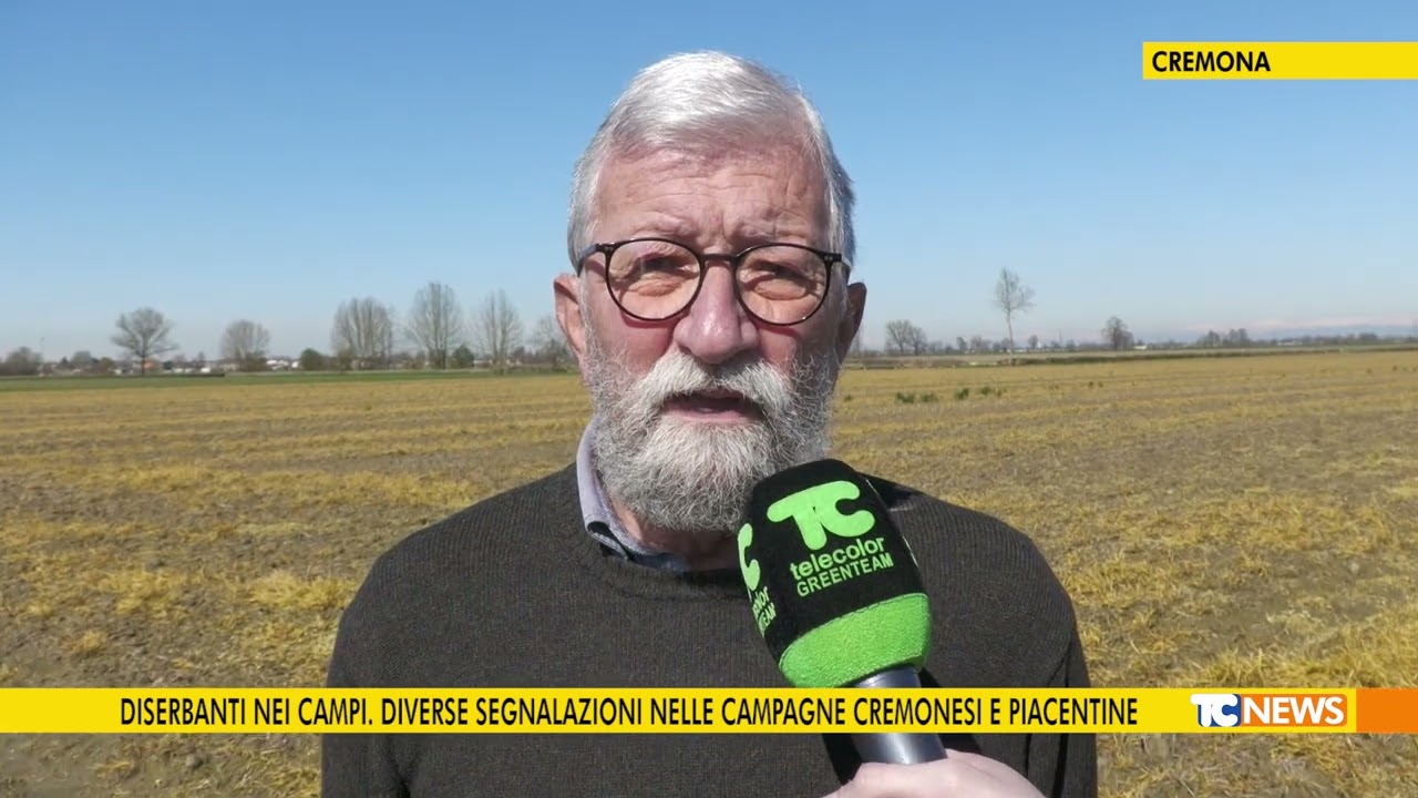 Diserbanti nei campi. Diverse segnalazioni nelle campagne cremonesi e piacentine