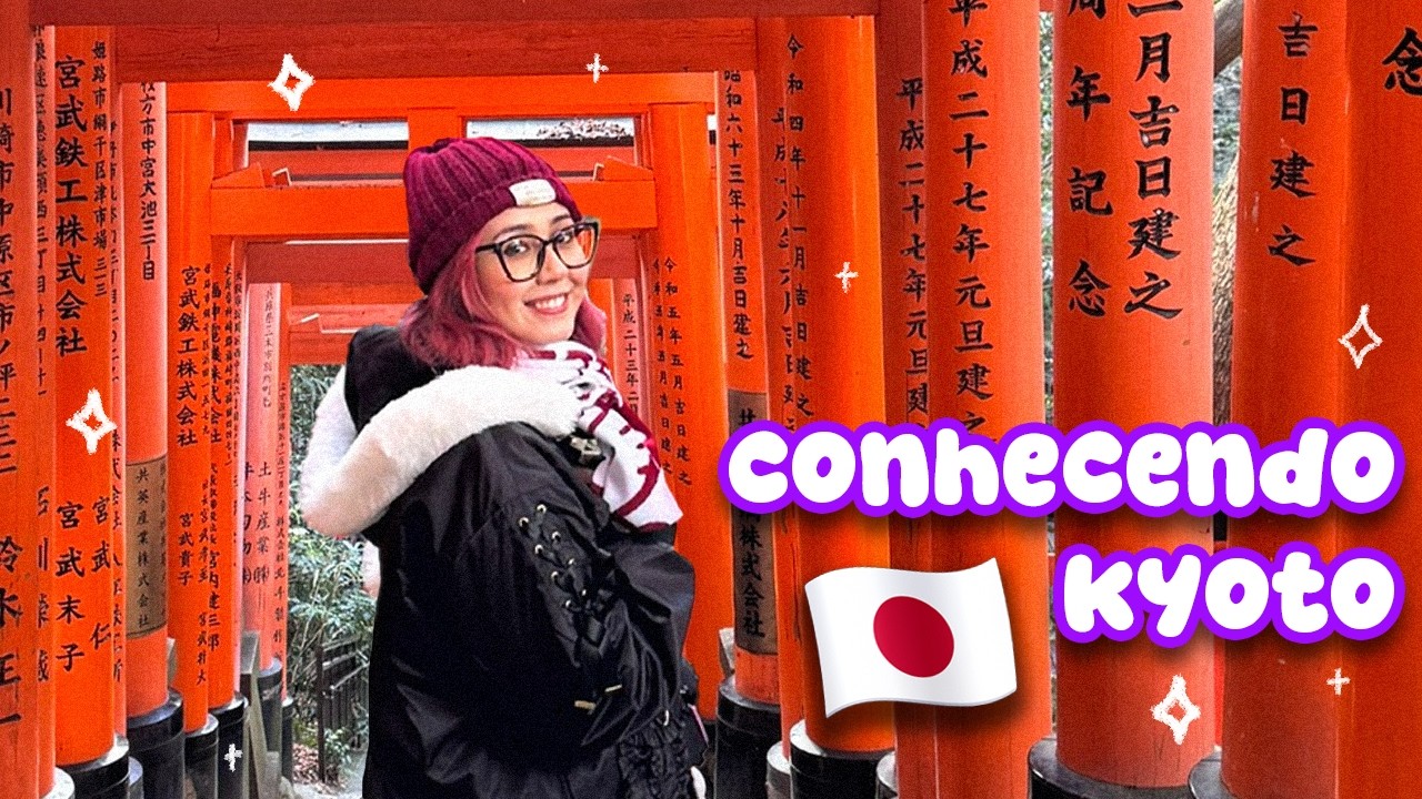 Visitamos os Lugares Mais Famosos de Kyoto (no Japão) ⛩🐟✨