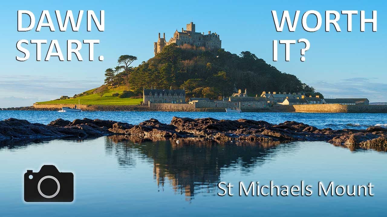 St Michaels Mount, Cornwall - Dawn start at a great location!