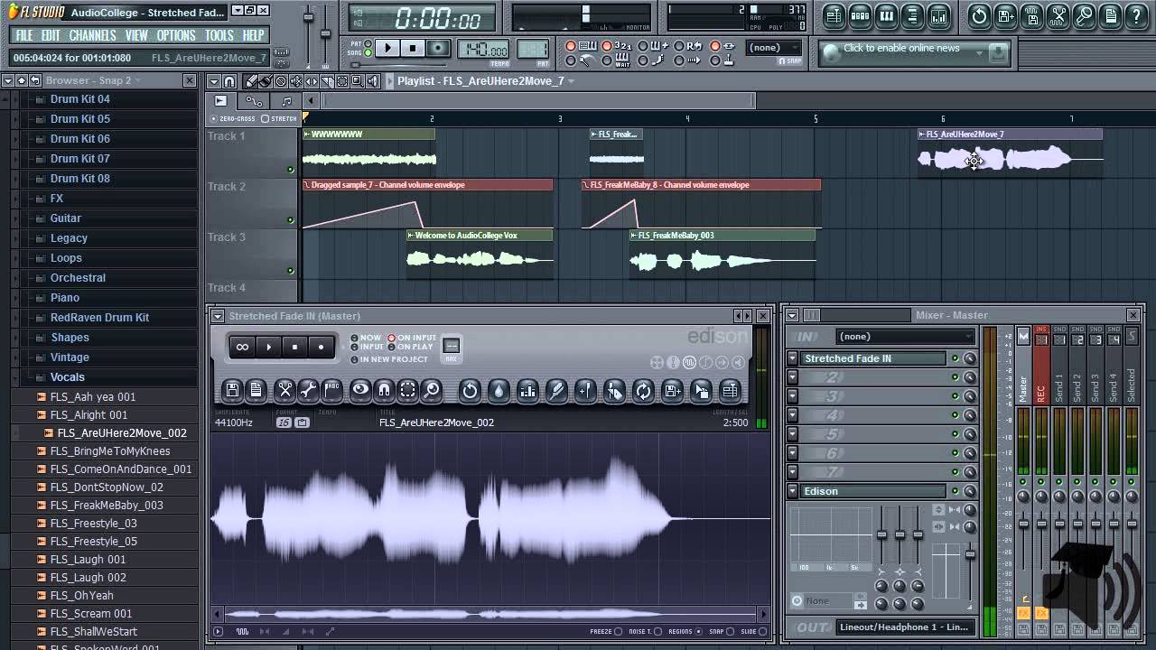 How To Make The Stretched Fade In Vocal Effect (FLStudio)