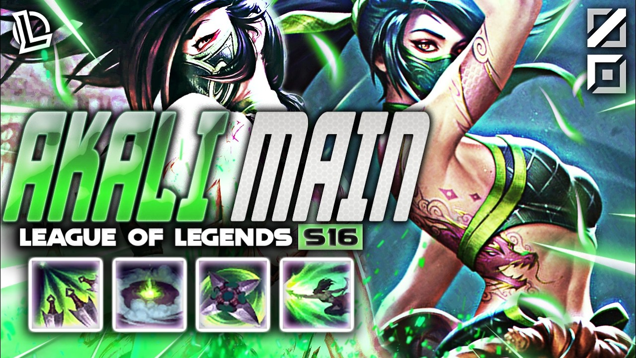 AKALI MONTAGE #56 - AKALI MAIN | Ez LoL Plays