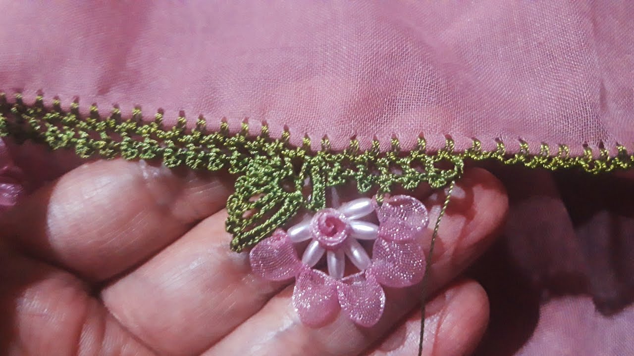 #Özlem #Topal #Arpaboncuk#Organza#Kurdale#Motifi#Yazmaoyası#