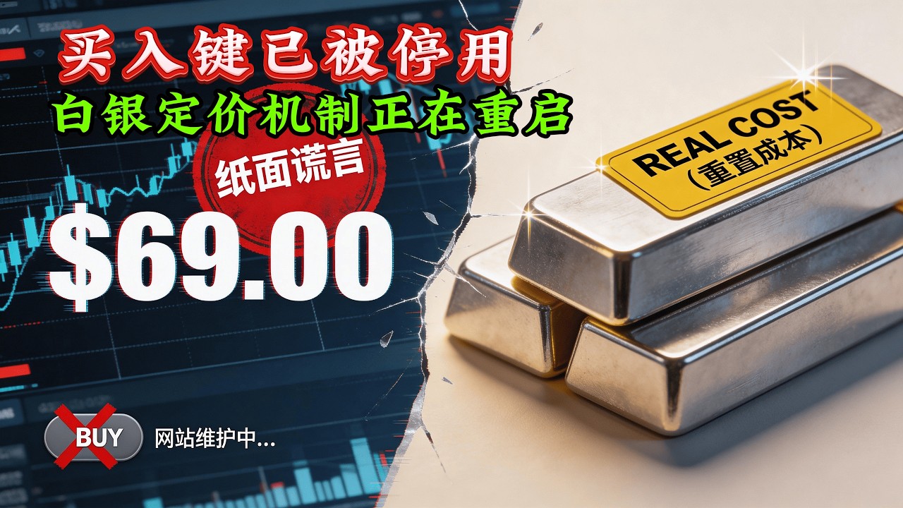 39万亿美债庞氏骗局破裂！白银实物溢价飙升，法币终局前你选纸还是选金？#白银 #贵金属 #实物白银 #金融危机 #美债 #通货膨胀 #COMEX #避险资产 #财富保值 #上海黄金交易所