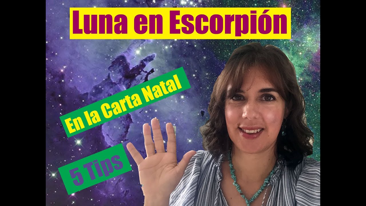 5 tips🌙♏️Luna en Escorpión en la carta natal